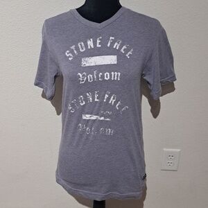 VOLCOM vintage wear surf form-fitted tee, XL